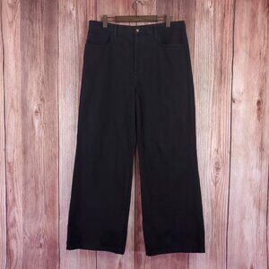 Favorite Daughter Size 34 The Masha Super High Rise Wide Leg Jeans Phantom